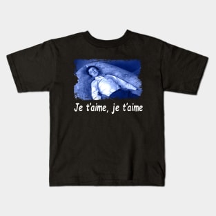 Embracing the Past je t’aime Movie Tee Kids T-Shirt